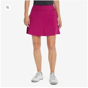 NWT PUMA PWRSHAPE Golf UPF50 skirt skort - SMALL - Festival Fuchsia - SMALL